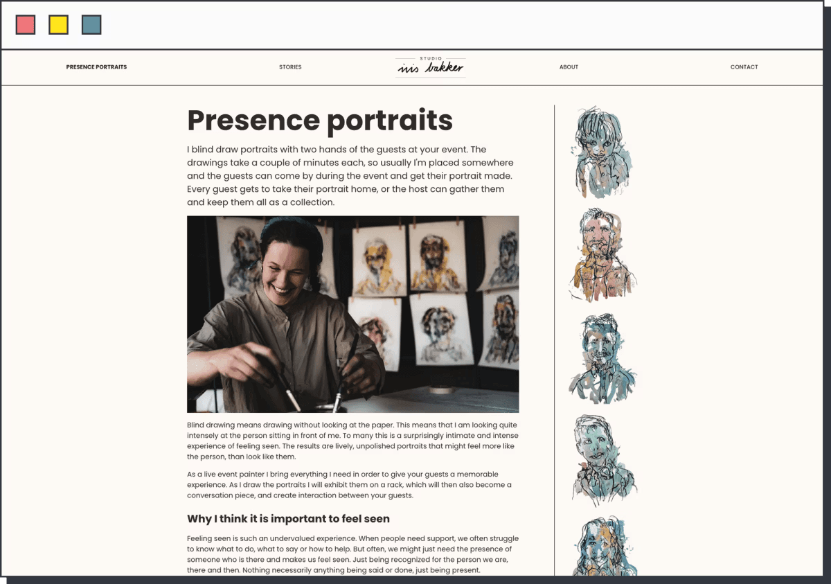 Iris Bakker Studio Challenge/Solution